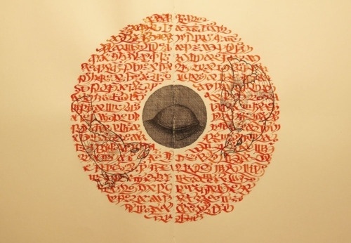 Domenico Romeo #calligraphy #eyes #illustrations #birds #eye
