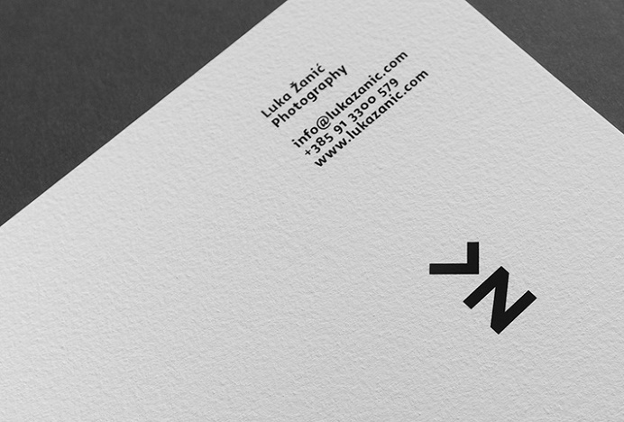 Luka Žanić Photography by Studio8585 #branding #logotype #details