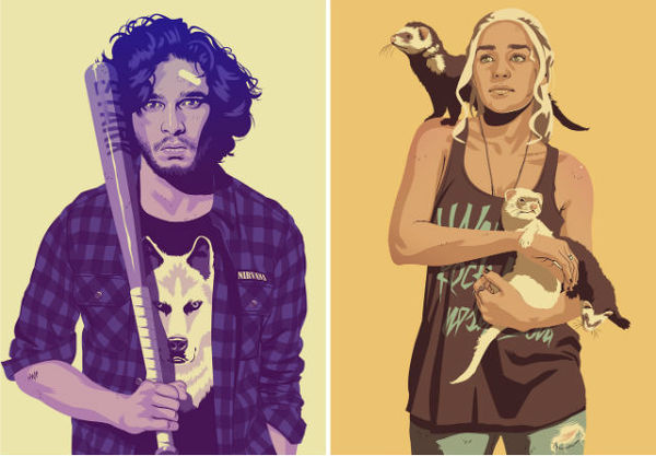 Game of Thrones 90s #got