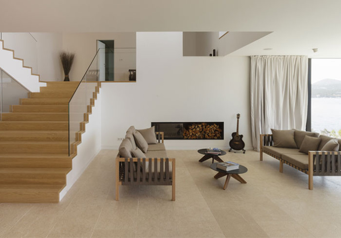 Mediterranean House with Large Glass Windows - #architecture, #house, #home, #interior, #homedecor,