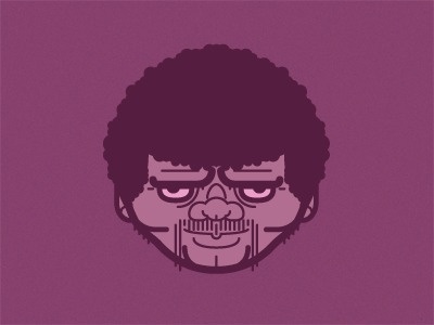 Dribbble - Royal with Cheese by Chris Gerringer #vector #illustration #minimal #face #character
