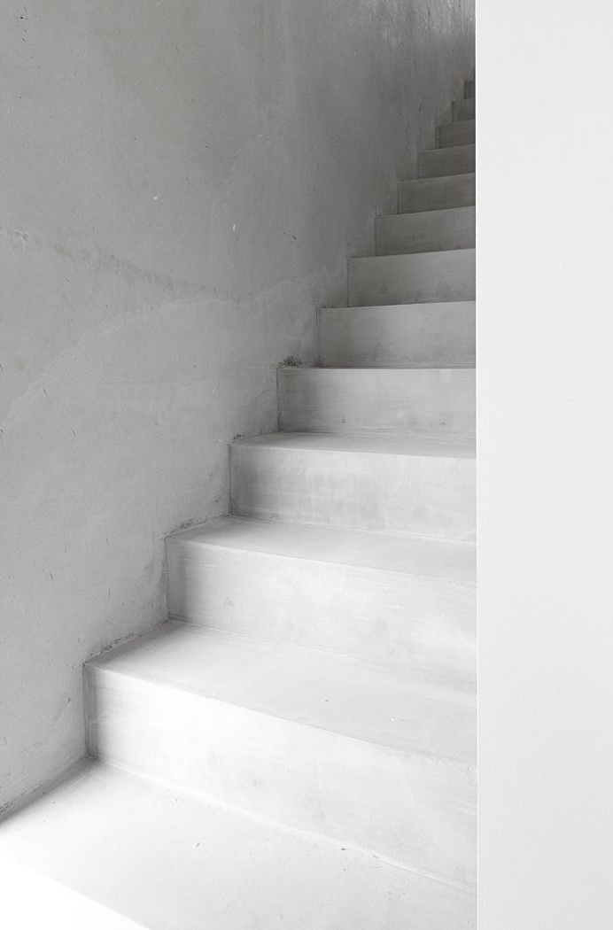 Concrete stairs. Home of Marja Wickman. © Marja Wickman. #stairs #industrial #concrete