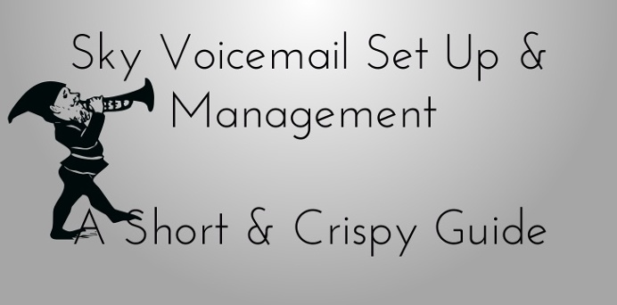#skytalk #voice #mail #setup