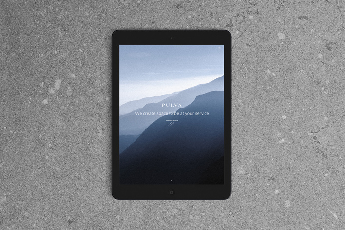 Pulva brand identity minimal by minima midnsparkle mag designblog branding poland landscape blue mountains deluxe luxury print book magazine