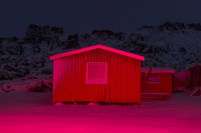 Aeon: Fiery Red Nordic Landscapes by Oystein Sture Aspelund
