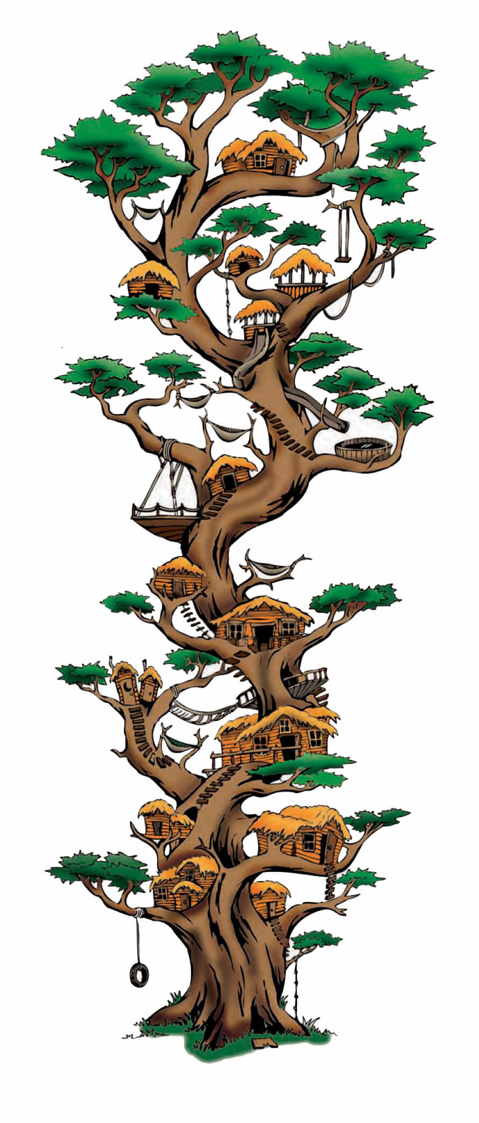 Treehouse Illustration by Zach Johnson