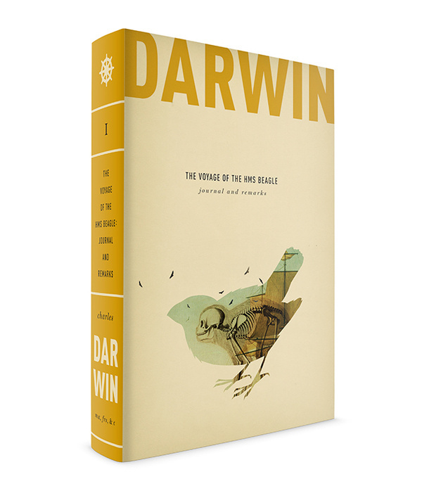 DARWIN BOOK SERIES Caleb Heisey Design #poster