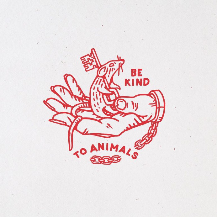 Be kind to animals