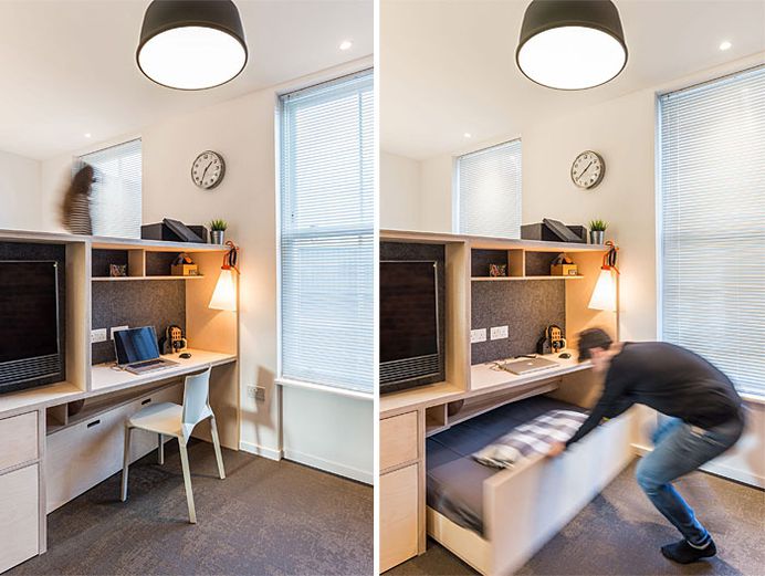 22 Ideas to Hide a Guest Bed - InteriorZine