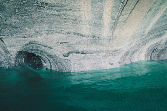 Chris hillary nature photography on the road sea water natural marble stone white best beauty chile trip cave caves design minimal inspirati