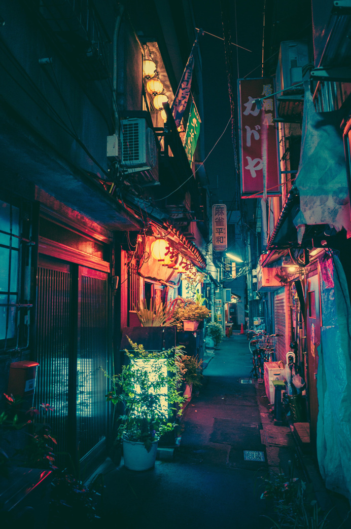 alley neon
