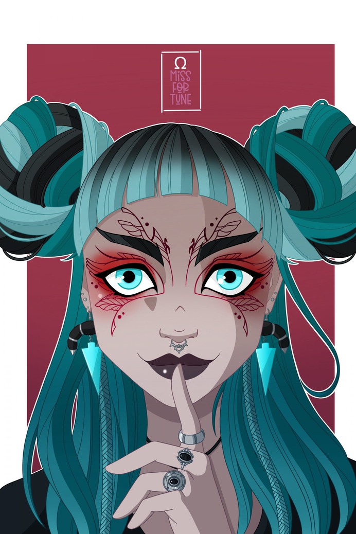 WITCH OF THE WILD – Character Design. by MissFor7une