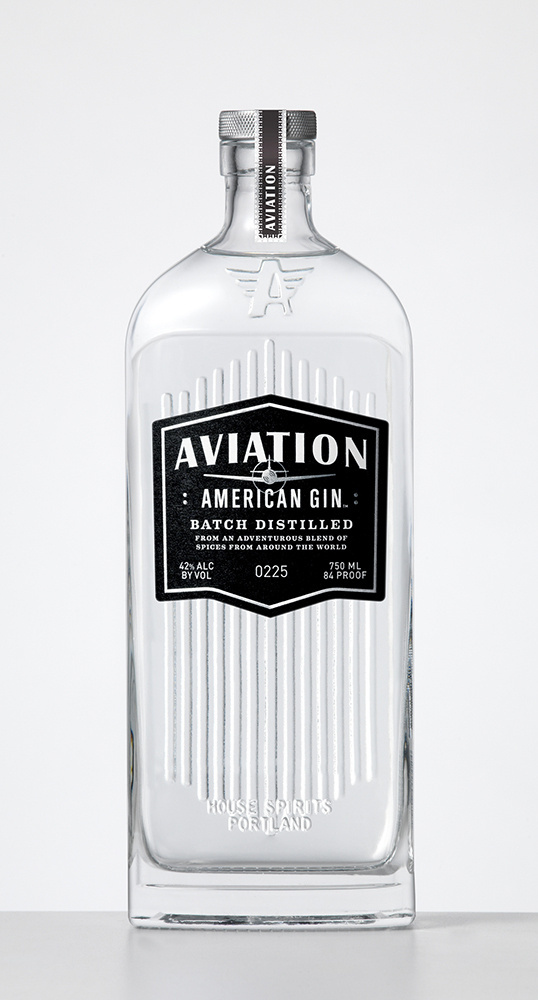 Aviation Gin #bottle #packaging #retro #gin #vintage