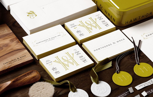 Kevin Cantrell Design/ Hawthorne and Wren #card #business #stationery