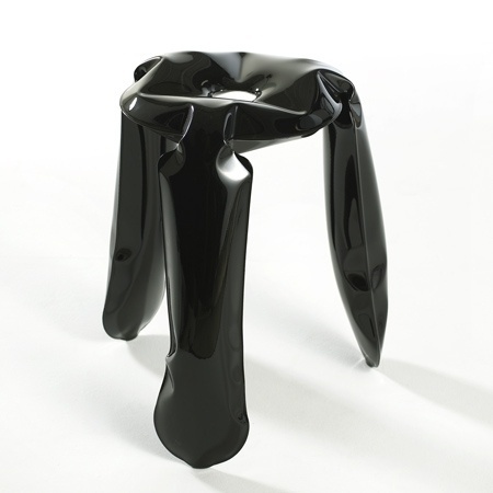 Dezeen » Blog Archive » Plopp stool by Oskar Zieta for Hay #oscar #design #black #stool #art #zieta #metal
