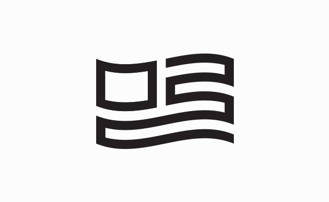 Work — Justin Block www.justin-block.com #red #white #modern #icon #flag #logo #usa #america #blue