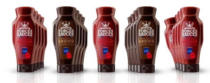 Forces Sauces #packaging #sauce #forces #sauces
