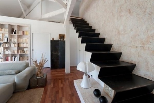 Design You Trust – Social design inspiration! #interior #staircase #zig #design #iron #minimalism #zag #shape #stairs