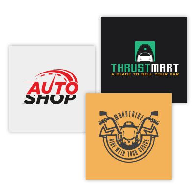 Car logo design, Automotive logo designs, Car dealer shop logos design
