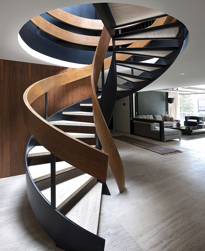 Renovated Mexican Residence by Paola Calzada Arquitectos - #stairs, #staircase, #stairway, architecture, stairs