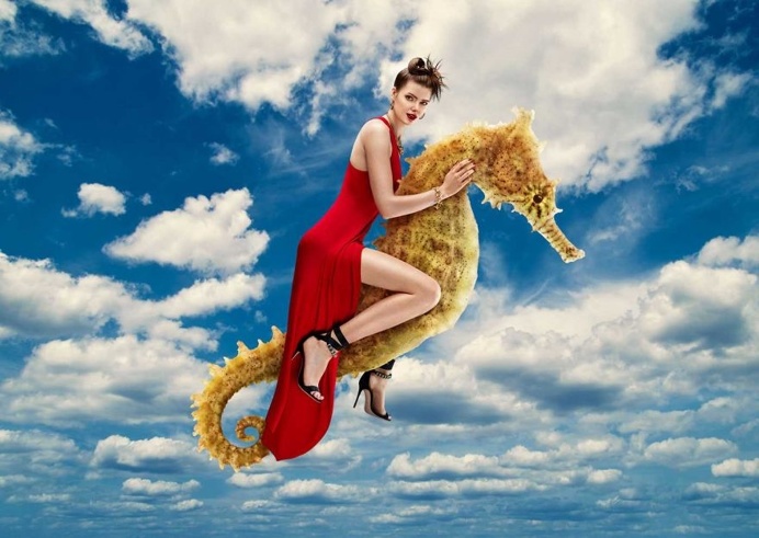 By The Sea: Glamour and Provocative Photography by Aleksandra Kingo