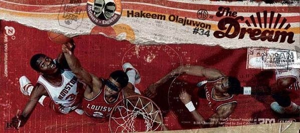 NBA 50 Greatest Players Collage hakeem olajuwon #Subedobar