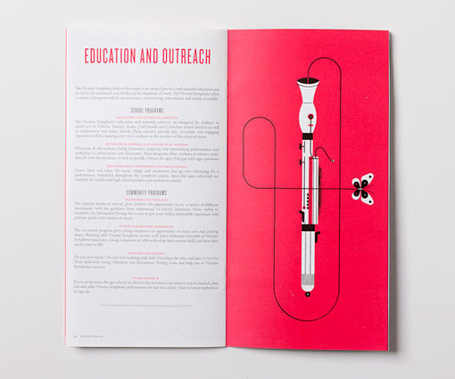 Brochure design idea #432: HansThiessen_VictoriaSymphony_11 #brochure