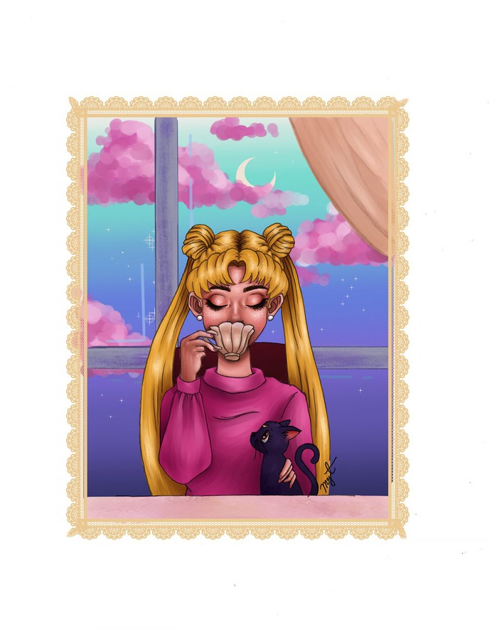 Sailor Moon fan art
