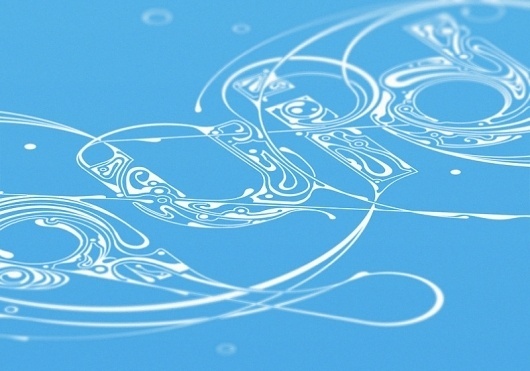 Liquid - Buzzsgraphics #buzzsgraphics #water #liquid #illustration #typography