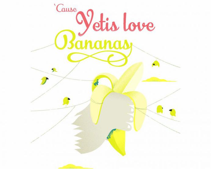 Banana Yeti Typeface