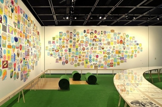 川崎市市民ミュージアム「横山裕一」展 « TORAFU ARCHITECTS トラフ建築設計事務所 #exhibition #torafu #grass