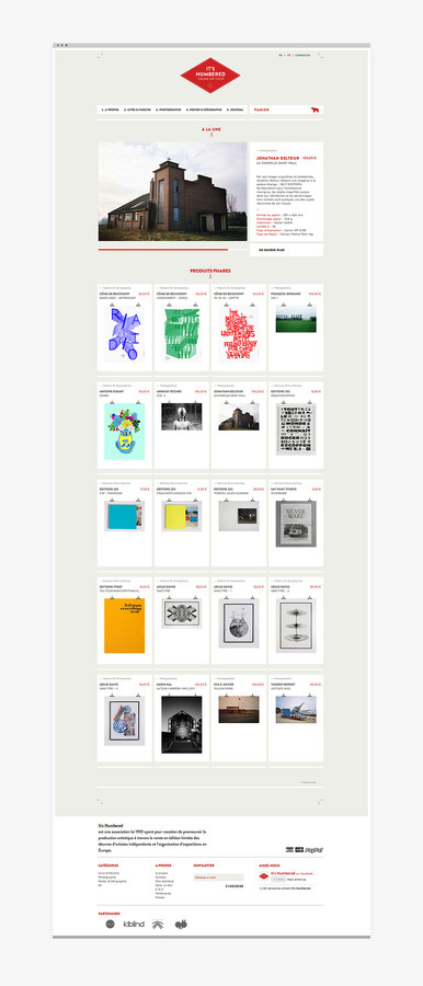 Martin Silvestre It's Numbered #grid #webdesign #layout #web #webdesigner #eshop