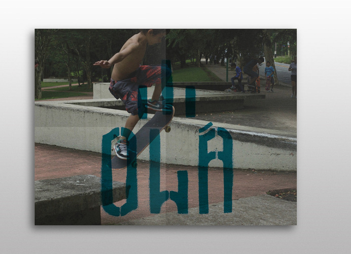 Olá Skateboarding - Mr Miles Johnson #ola #paulo #design #skateboarding #street #direction #art #poster #sao #brazil #typography