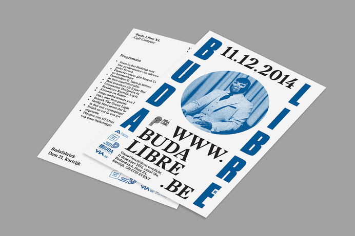 The new 'Buda Libre' at Kortrijk, by Team Lavalamp, 2014 #print #poster