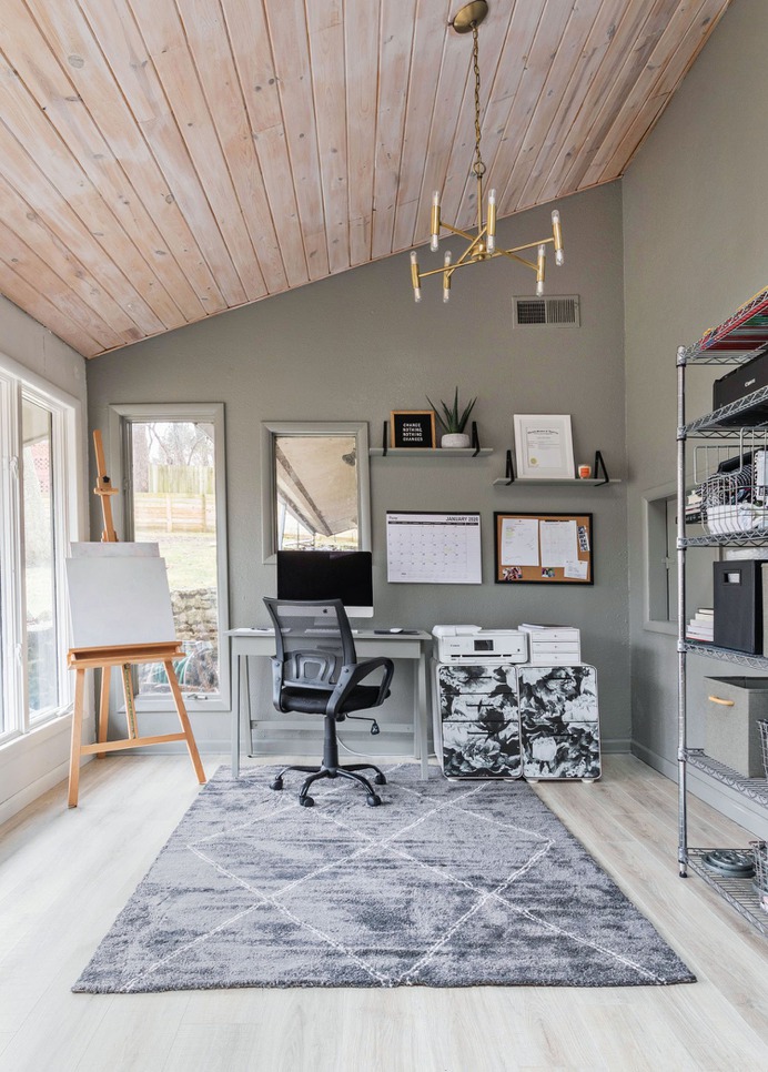 Emma's Home Office Refresh - A Beautiful Mess