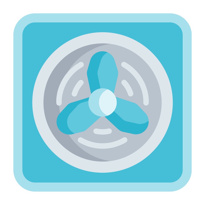 See more icon inspiration related to fan, fresh, air conditioner, cooling, cooler, ventilation, transportation, electronics, refreshing and technology on Flaticon.