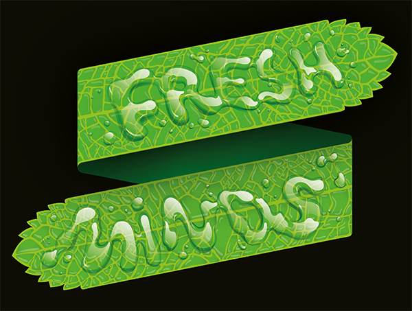 Fresh Mind - Drop Lettering #lettering