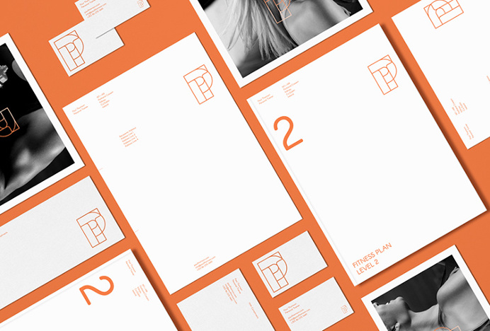 Paul Thomson by Duane Dalton #stationary #graphic design #brand #brand identity #orange