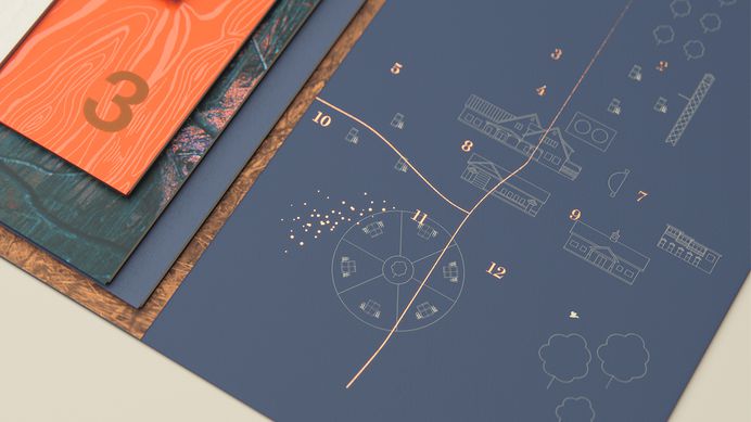 La Roue du Roy - Brochure de vente on Behance