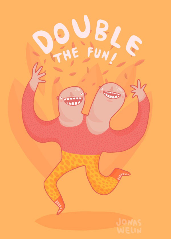 Double the fun by Jonas Welin