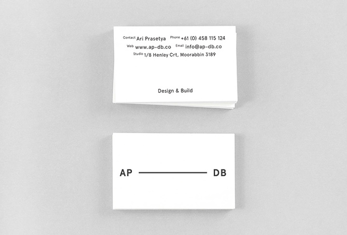 AP-DB by Studio SP-GD #stationery #branding