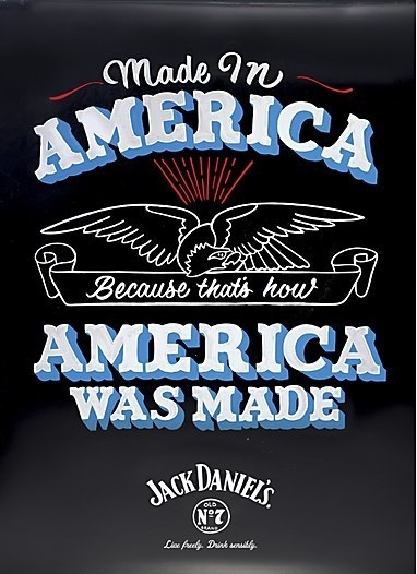 Jack Daniel's #lettering #handmade #poster #typography