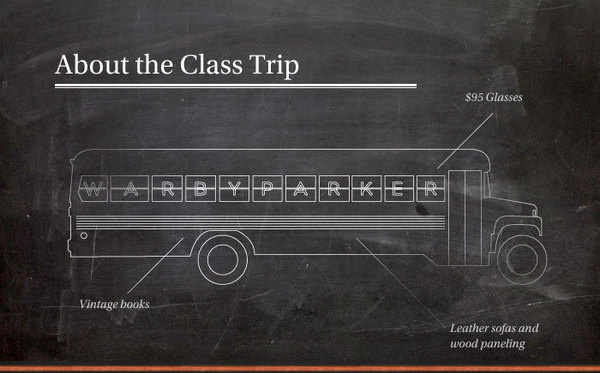 Warby Parker Class Trip #design
