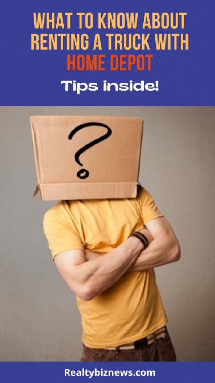 Things to Understand When Renting a Home Depot Moving Truck Infographic
