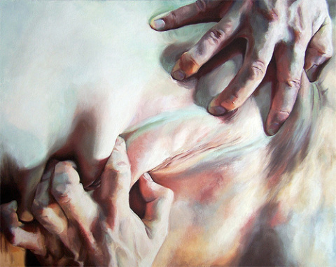 Paintings by Cara Thayer & Louie Van Patten | PICDIT #painting #art