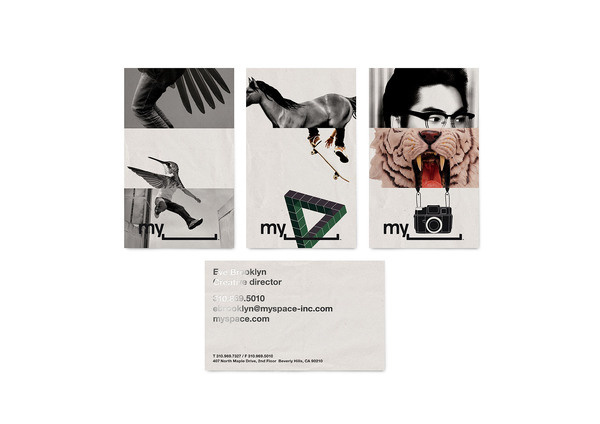 MySpace by Bleed #print #hotstamp #cards