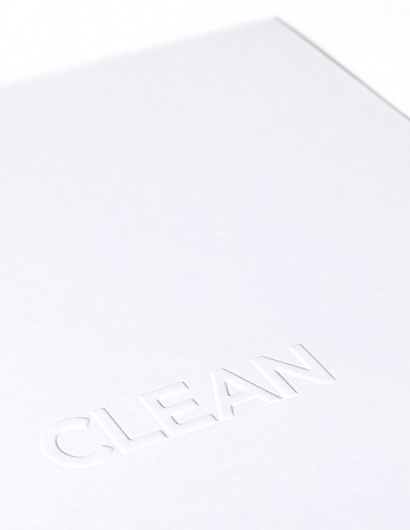 Clean | Lovely Stationery #more #less #is #clean