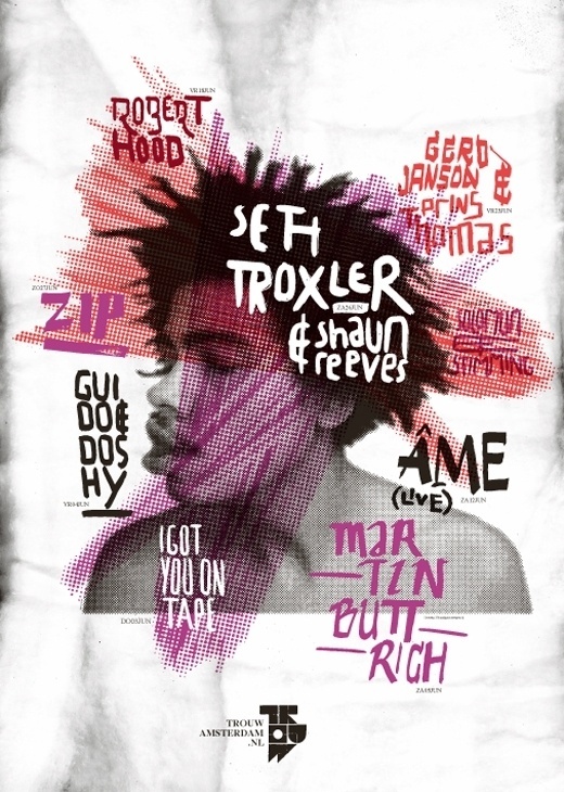 TrouwAmsterdam Line-up posters 2010 | 178 aardige ontwerpers #pattern #illustration #poster #type #dot