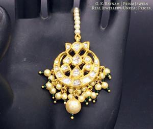 Maang Tika - gold diamond polki kundan meena jadau jewellery