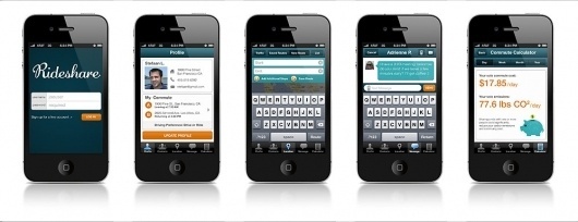 Carly Lane Design Portfolio | Rideshare #app #mobile #branding